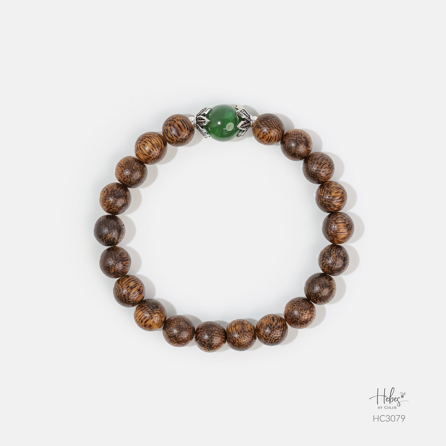 Vietnamese Agarwood Jade Bracelet HC3079