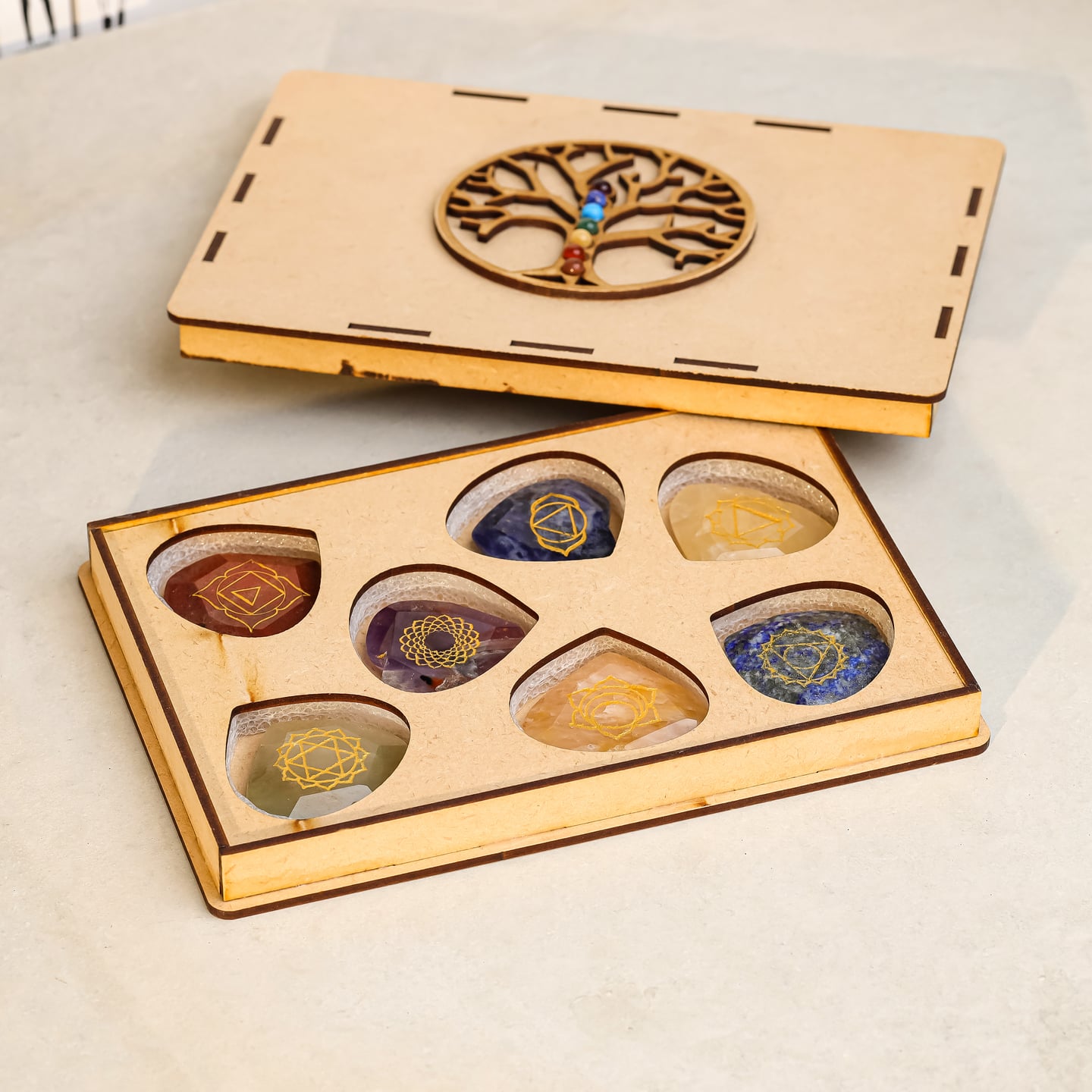 7 Chakra Healing Crystal Set HC968013